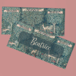 Vintag John Henry Dearle Greenerity Name Lesezeich Feiertagskarte