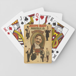 Vintag - Joseph Hart Vaudeville, Spielkarten