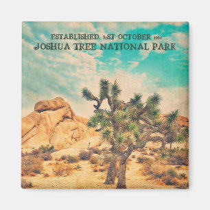 Vintag Joshua Tree Kühlschrankmagnet
