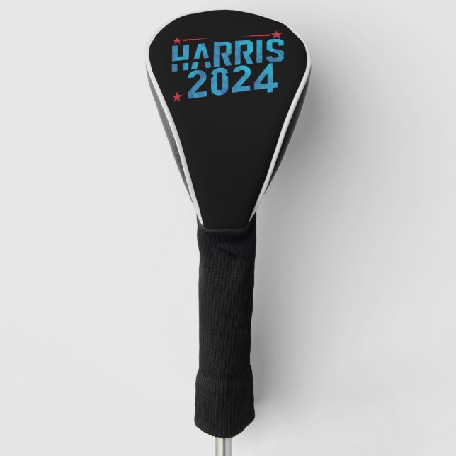 Vintag Kamala Harris 2024 Golf Headcover (Vorderseite)