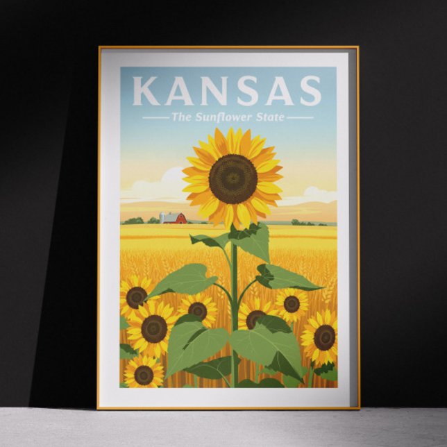 Vintag Kansas Poster (Von Creator hochgeladen)