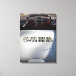 Vintag Karmann Ghia Foto Wrapped Canvas Leinwanddruck