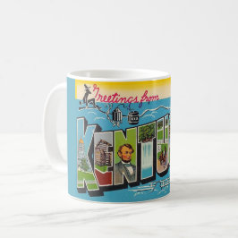 Vintag Kentucky Tasse