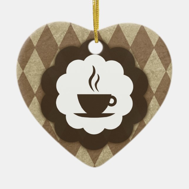 Vintag Keramik Ornament (Vorne)