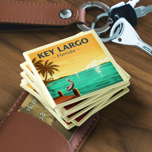 Vintag Key Largo Florida Magnet (Von Creator hochgeladen)