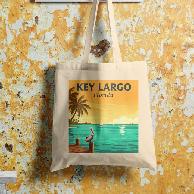 Vintag Key Largo Florida Tragetasche (Von Creator hochgeladen)