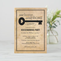 Vintag Key New Zuhause Sweet Zuhause Housewarming