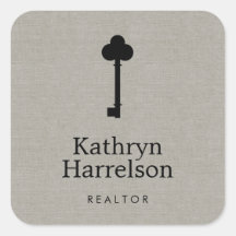 Vintag Key Realtor Real Anwesen Innenarchitekt