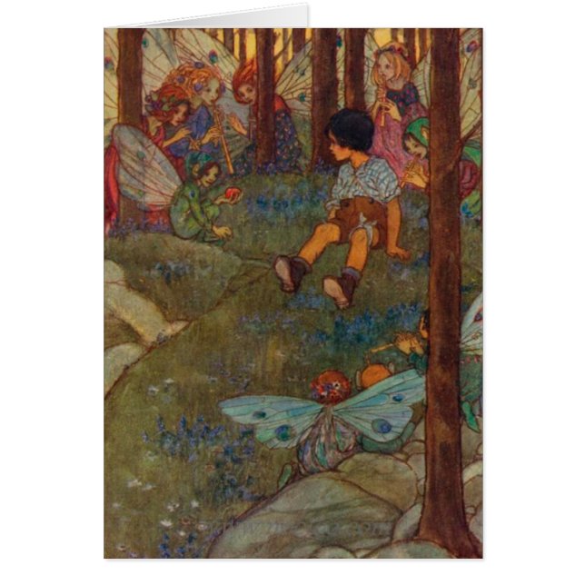 Vintag - Kind trifft Waldfeen, (Vorne)