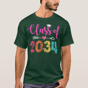 Vintag Kindergarten 2020 Klasse 2034 Bekleidung T-Shirt