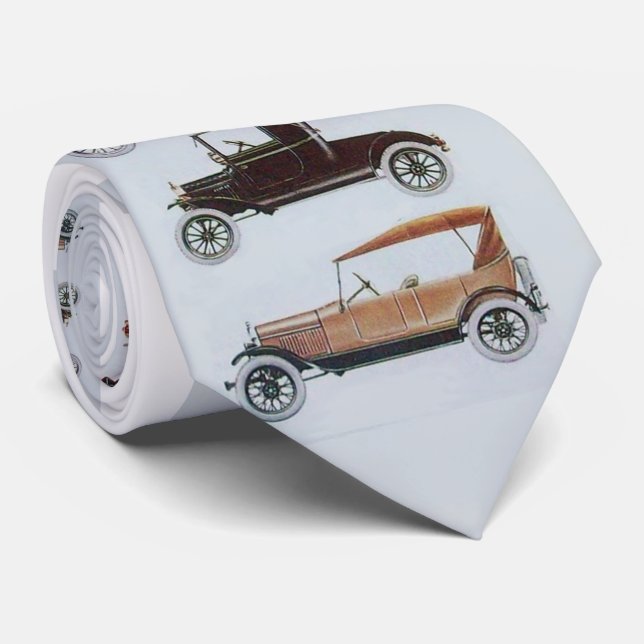 VINTAG-/KLASSIKAUTOS KRAWATTE (Gerollt)