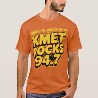 Vintag KMET Rocks 94,7 T-Shirt