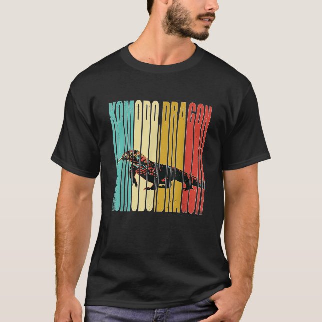 Vintag Komodo Dragon Shirt (Vorderseite)