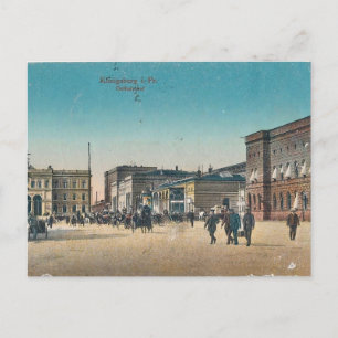 Vintag Koningsberg/Kaliningrad Postcard Postkarte