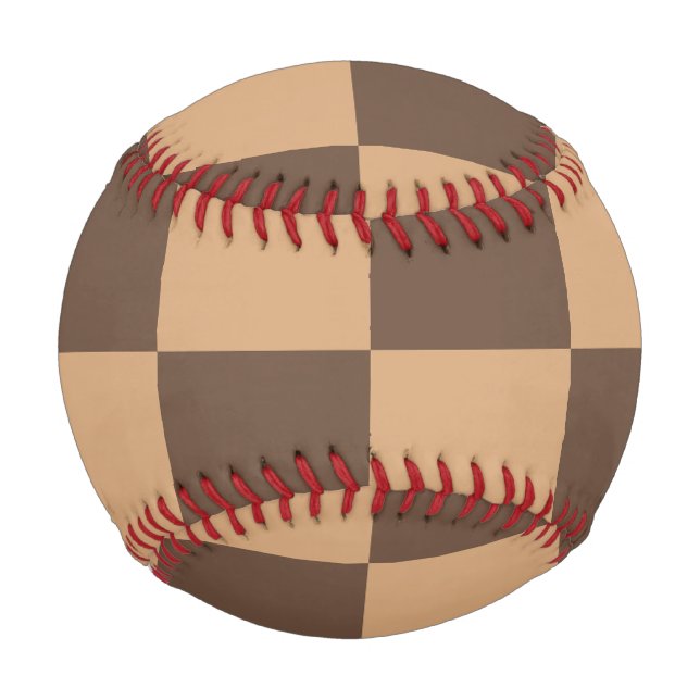 Vintag kontrolliert in Warm Browns Baseball (Vorderseite)