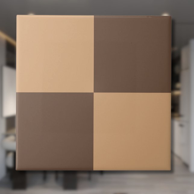 Vintag kontrolliert in Warm Browns Fliese (Von Creator hochgeladen)