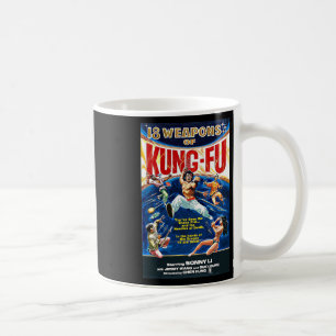 Vintag Kungfu Karate Bjj Martial Arts Movie Retro Kaffeetasse