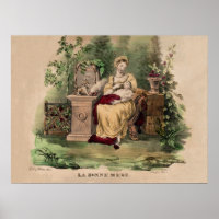 Vintag La Bonne Mere (die gute Mutter), restaurier