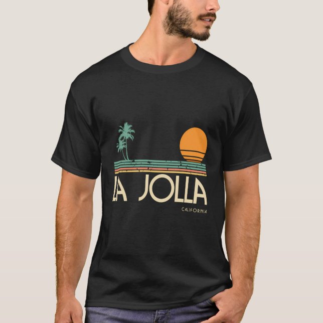 Vintag La Jolla California T-Shirt (Vorderseite)