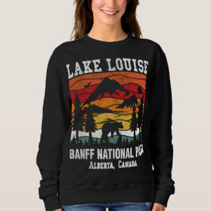 Vintag Lake Louise Banff Canada Bear Alberta Hi Sweatshirt