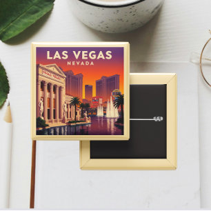 Vintag Las Vegas Nevada Button