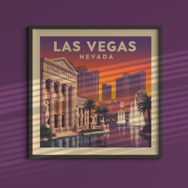 Vintag Las Vegas Nevada Poster (Von Creator hochgeladen)