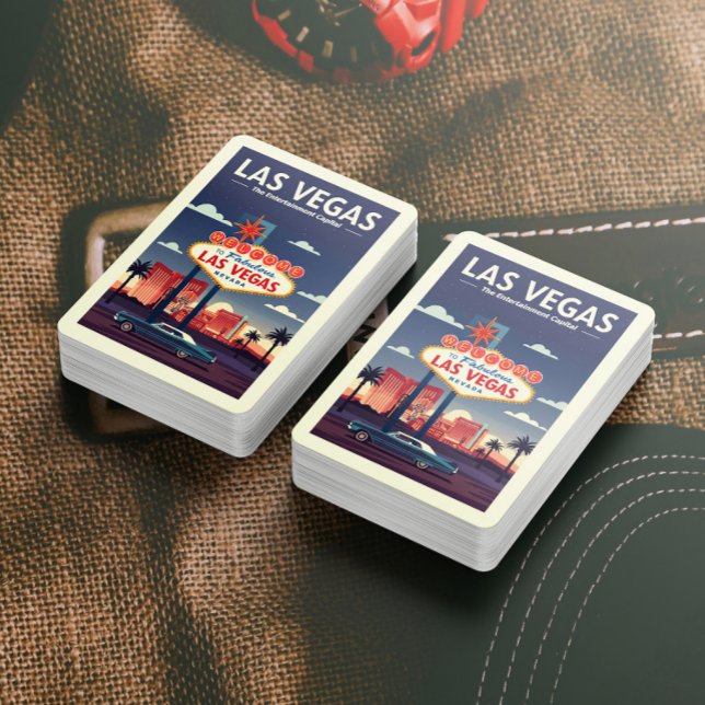 Vintag Las Vegas Nevada Spielkarten (Von Creator hochgeladen)