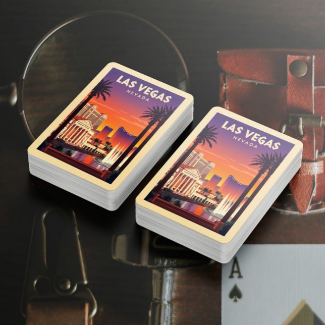 Vintag Las Vegas Nevada Spielkarten (Von Creator hochgeladen)