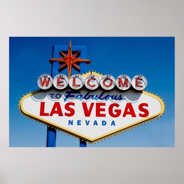 Vintag Las Vegas Poster (Vorne)
