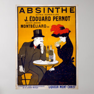 Vintag Leonetto Cappiello Absinthe Ad Poster