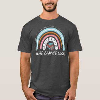 Vintag lese ich Banned Books Funny Bookworoks L T-Shirt