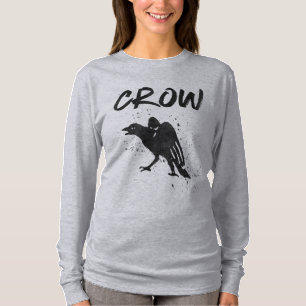 Vintag Letterpress Crow T-Shirt