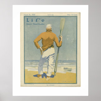 Vintag Life Magazine Cover Poster 1920
