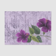 Vintag Lila Blume
