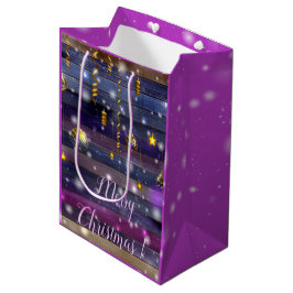 Vintag Lila Mittlere Geschenktüte