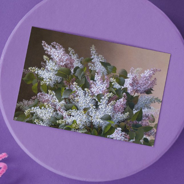 Vintag Lilacs Karte (Von Creator hochgeladen)
