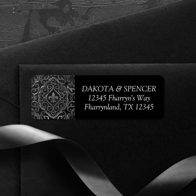 Vintag Lilie Damask | Grunge Address (Von Creator hochgeladen)