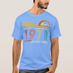 Vintag Limited Edition Vintag 1978 Geburtstag 1 T-Shirt