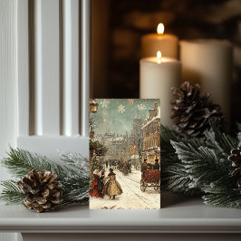 Vintag London Winter Classic Karte