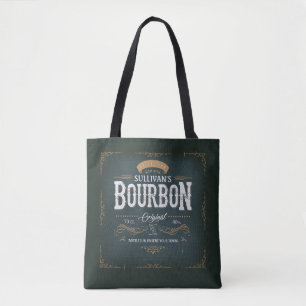 Vintag Look ADNAME American Bourbon Whiskey Bar Tasche