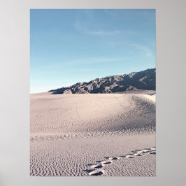 Vintag Look Toath Valley Sand Dunes Poster