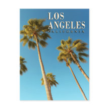 Vintag Los Angeles, California Palm Tree Travel