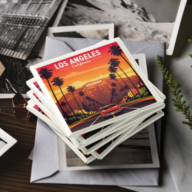 Vintag Los Angeles Kalifornien Magnet (Von Creator hochgeladen)