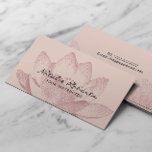 Vintag Lotus Floral Illustration Yoga Instructor Visitenkarte<br><div class="desc">Vintage Lotus Floral Illustration Yoga Instructor Business Cards.</div>
