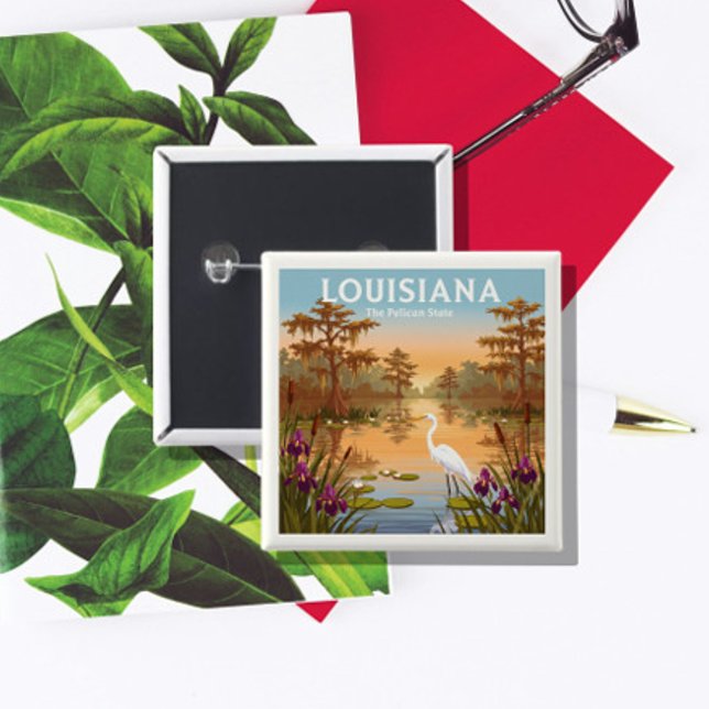 Vintag Louisiana Button (Von Creator hochgeladen)