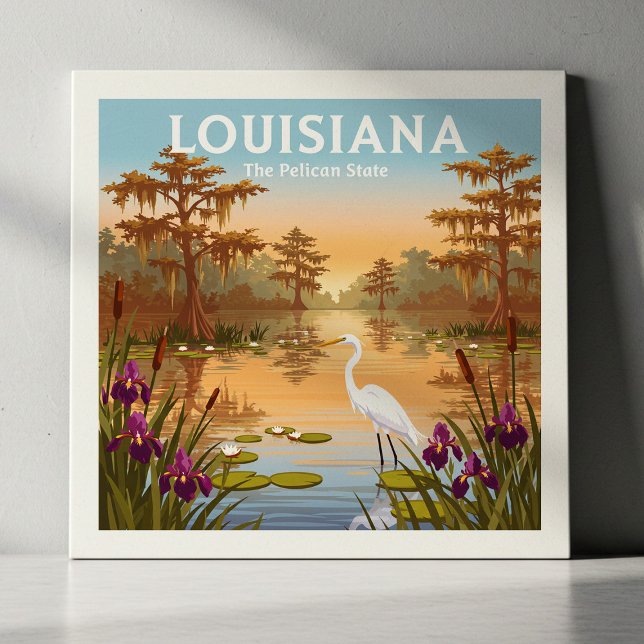 Vintag Louisiana Fliese (Von Creator hochgeladen)