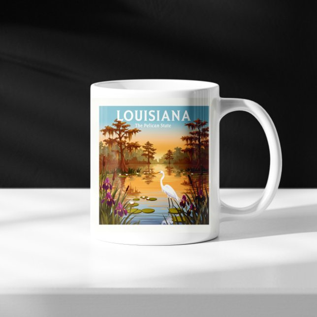 Vintag Louisiana Kaffeetasse (Von Creator hochgeladen)