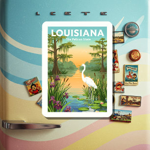 Vintag Louisiana Magnet