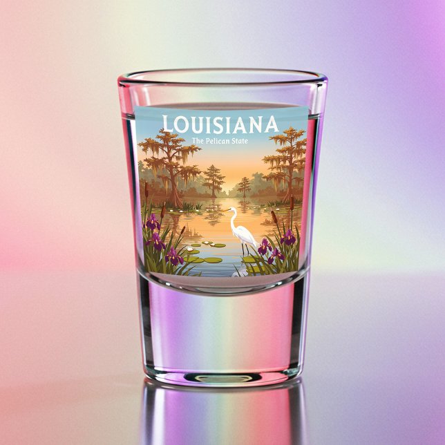 Vintag Louisiana Schnapsglas (Von Creator hochgeladen)