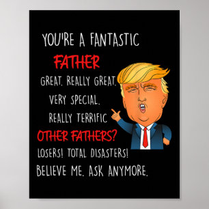 Vintag macht Vatertag wieder zum großen Vater Funn Poster